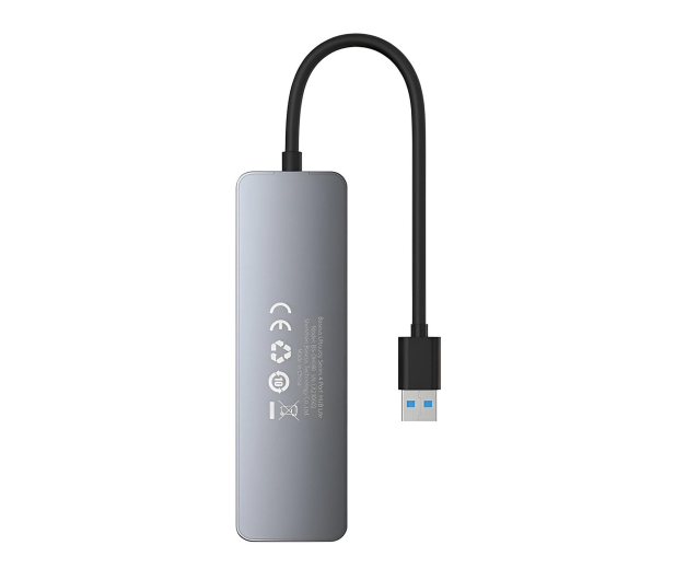 Baseus UltraJoy 4in1 USB-A HUB Lite 0,15m Grey - 1327085 - zdjęcie 2